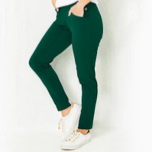 Lilly Pulitzer Corso Pants. Luxetic wear 14 Evergreen color. Ships asap.